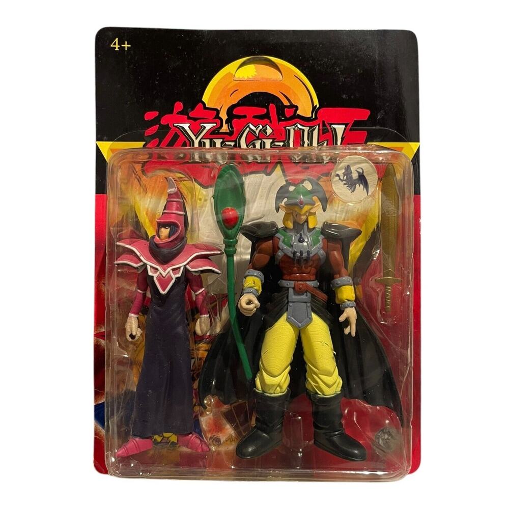 Yu-Gi-Oh! Dark Magician & Celtic Guardian Action Figure 4+